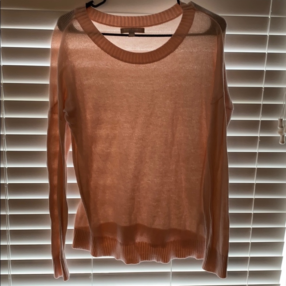 Sheer sweater